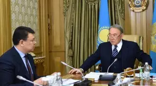 Назарбаев встретился с акимом Павлодарской области