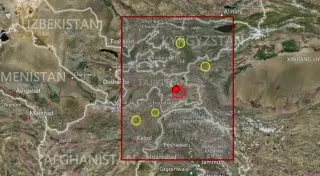 Казахстанцы почувствовали землетрясение в Таджикистане