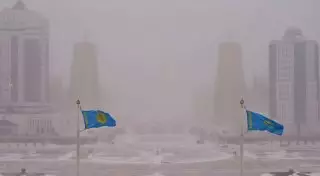 Штормовое предупреждение объявлено в Астане и Акмолинской области из-за метели