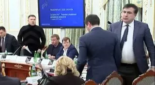 Видео публичной ссоры Саакашвили и Авакова бьет рекорды просмотров