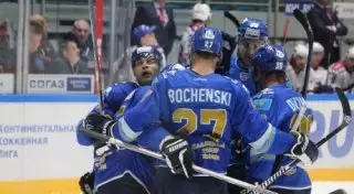 "Барыс" одержал победу над новокузнецким "Металлургом"