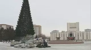 У акимата Семея не нашлось денег на новогодние украшения