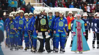 Сборная Казахстана по бенди стала чемпионом Азиады