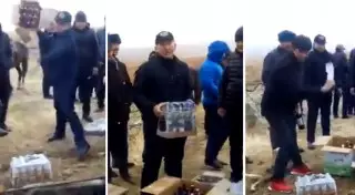 "Показуха". Арақты құдыққа тастаған жастардың әрекеті Желіде қызу талқыланып жатыр