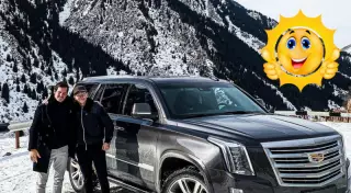 Знаменитый блогер-миллионер открыл для себя красоту окрестностей Алматы