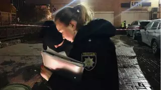 Убийство известного хирурга в центре Киева попало на видео