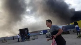 Пожар на рынке Атырау: полиция закрыла дело