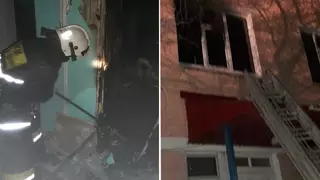 Задержан мужчина, который поджег больницу в ЗКО