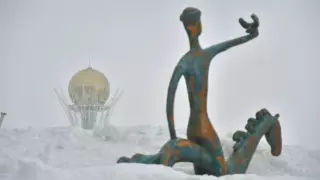 Снежная буря накрыла Нур-Султан. Что происходит в столице