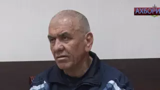 Видео допроса опасного бандита Худжи-Командира показало таджикское ТВ