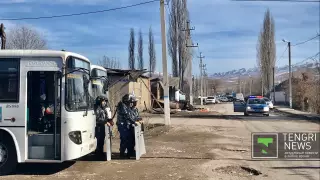 Дети написали трогательное письмо полицейскому, уехавшему в Кордайский район