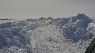 Семья неделю добиралась домой из-за снежных заносов в Акмолинской области