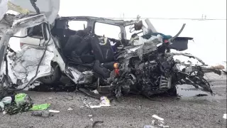 Четыре иностранца погибли в ДТП в Актюбинской области