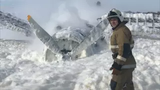 Появились фото и видео с места аварийной посадки самолета в ВКО