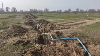 Бензин перекачивали в Кыргызстан через подземную магистраль