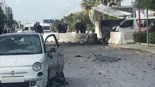 Взрыв прогремел возле посольства США в Тунисе