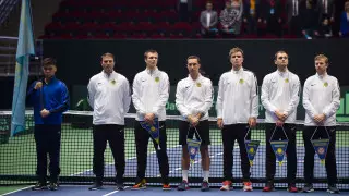 Казахстан против Нидерландов на Кубке Дэвиса: после первого дня ничья