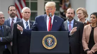 Трамп объявил режим чрезвычайной ситуации в США