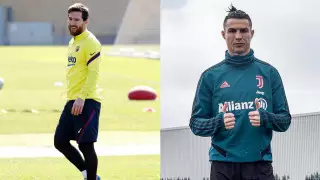 Пандемия COVID-19: Месси и Роналду прервали молчание