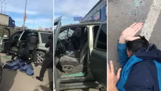 "Объезжали блокпост". Рассылаемое видео задержания прокомментировали в ДП