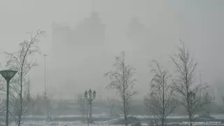 Сильная метель. Штормовое предупреждение объявили в Нур-Султане