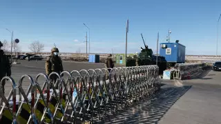 Полиция проверила сообщения о "платном" проезде в закрытый Алматы