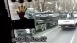 Алматыдағы танкілердің видеосы. Қорғаныс министрі түсініктеме берді