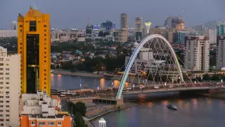 Штормовое предупреждение объявили в Нур-Султане