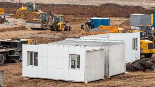 COVID-19: Модульный госпиталь начали устанавливать в Нур-Султане