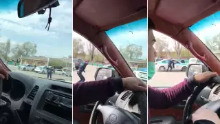 Полицейского сбили в Алматинской области