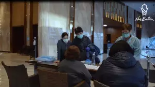 Врачей Нур-Султана поселили в пятизвездочный отель