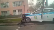 "Это была не погоня". ДТП с участием полицейских произошло в Алматы