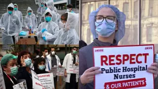 "Сіздер үшін күресіп жатырмыз". Әлемде дәрігерлер неге митингіге шығып жатыр?