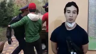 Конфликт полицейского и мужчины с коляской: один из участников записал видеообращение