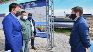 Аким Шымкента: АГРС-3 позволит обеспечить население газоснабжением до 100 процентов