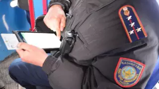 Водитель нарушил режим ЧП и пытался скрыться от полицейских в Петропавловске