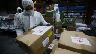 Спецборт с медицинским грузом на миллион долларов прилетит в Алматы