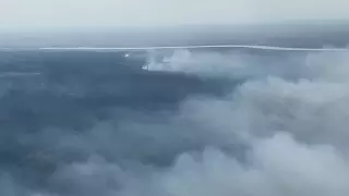 Площадь лесного пожара в ВКО увеличилась в 6 раз