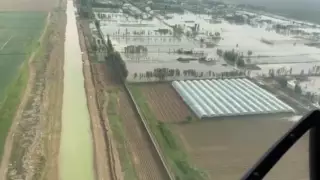 Подтопления в Туркестанской области: Появилось видео с воздуха