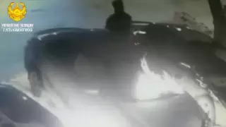 Устькаменогорец поджег авто знакомой девушки и попал на видео