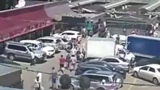 В Алматы стреляли на рынке "Сары-Арка"