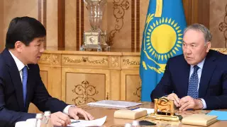 Байбек рассказал Назарбаеву о праймериз