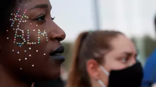 Центр Лондона охватили протесты