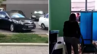 В полиции прокомментировали пост о "сотруднике КНБ, выбившем окно салона красоты"