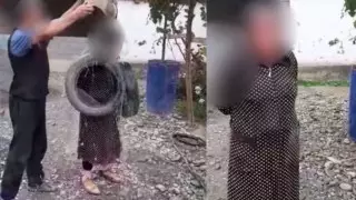 Видео издевательств над женщиной в ауле шокировало Сеть