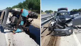 Авто врезалось в трактор в Туркестанской области: один человек погиб