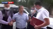 Новые задержания показали на видео в Антикоррупционной службе
