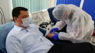 Надыров тұрғындарды коронавирусқа қарсы антиденеге қан тапсыруға шақырды