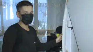 Житель Кызылорды создал уникальный двигатель, работающий от полулитра воды