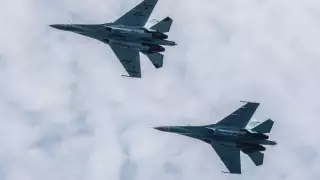 Российские истребители перехватили американские самолеты-разведчики